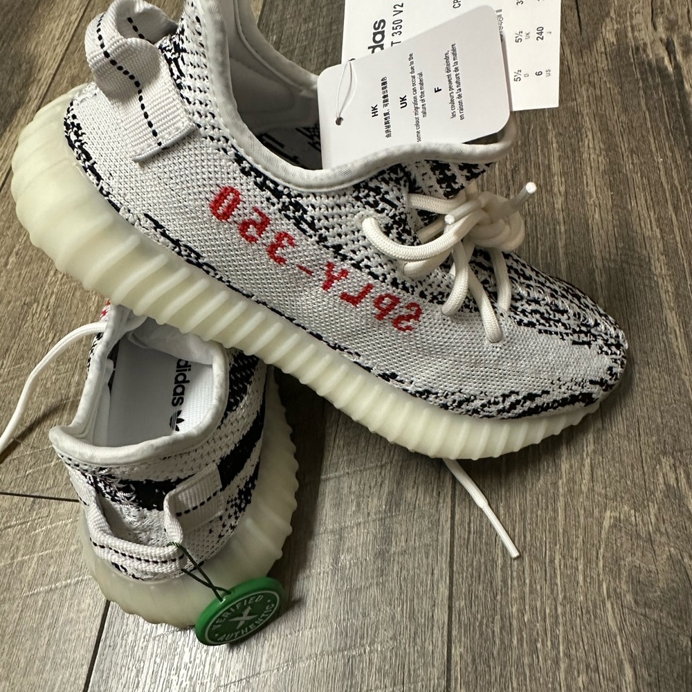 Adidas Yeezy Boost 350 V2 Sneakers - White and Black